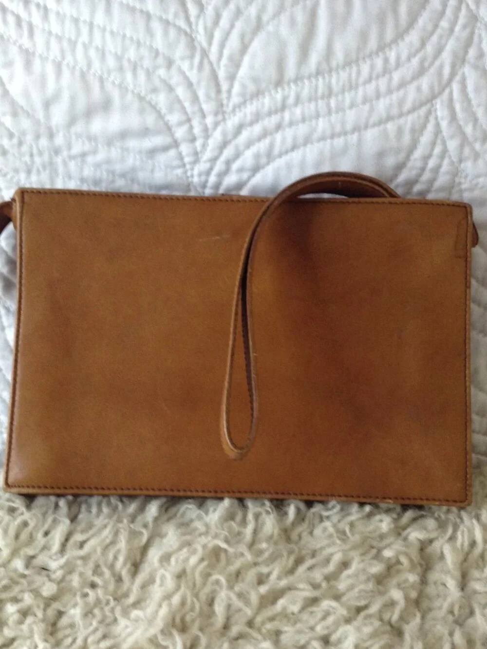 VTG Aries Leather Wallet/Executive Clutch Organizer Professional Collegiate Chic